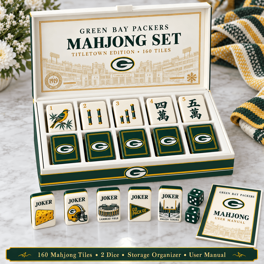 Premium GBP Mahjong Tiles Set TTMH