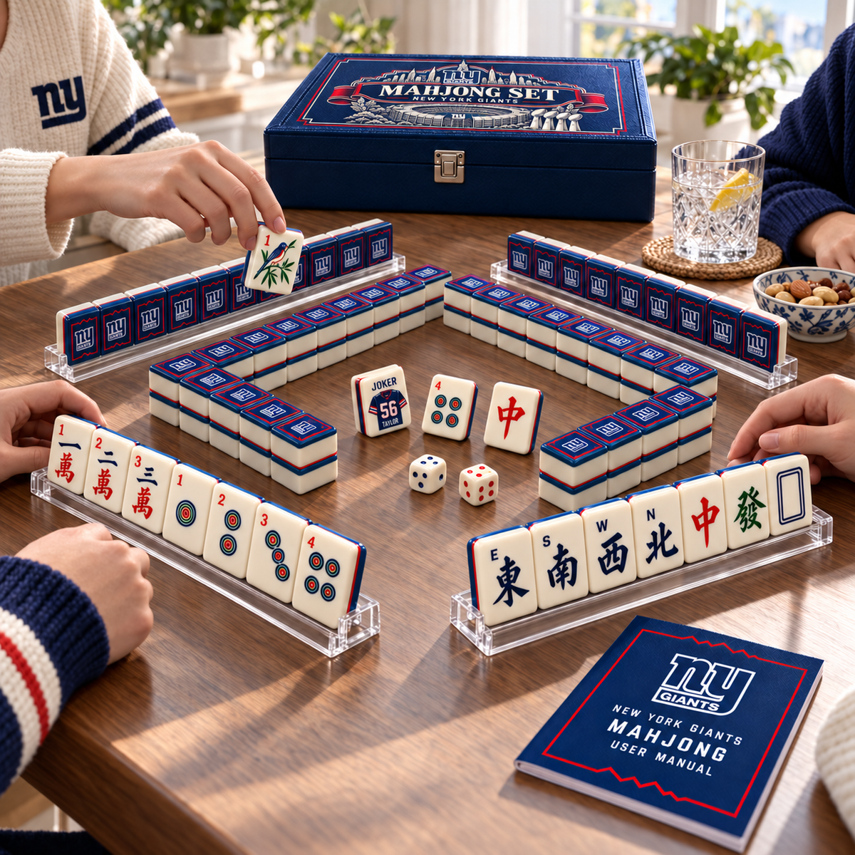 Premium NYG Mahjong Tiles Set TTMH