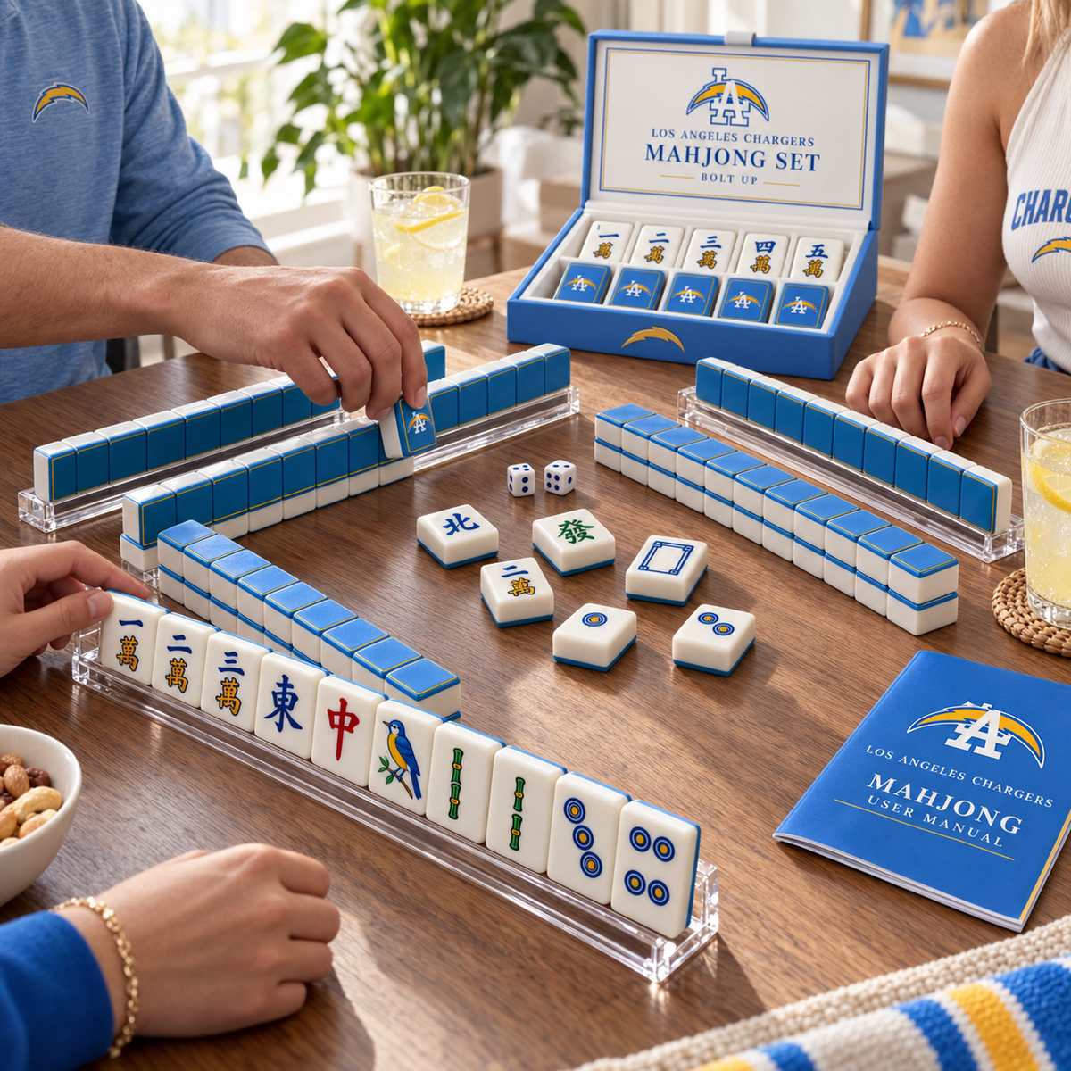 Premium LAC Mahjong Tiles Set TTMH