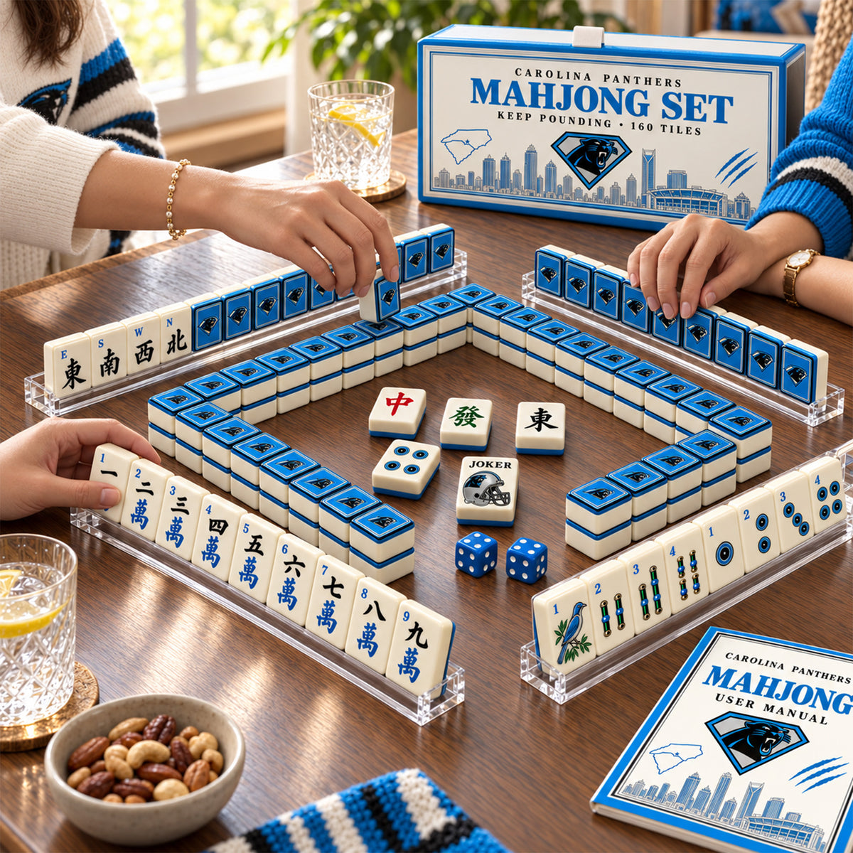 Premium CRPT Mahjong Tiles Set TTMH