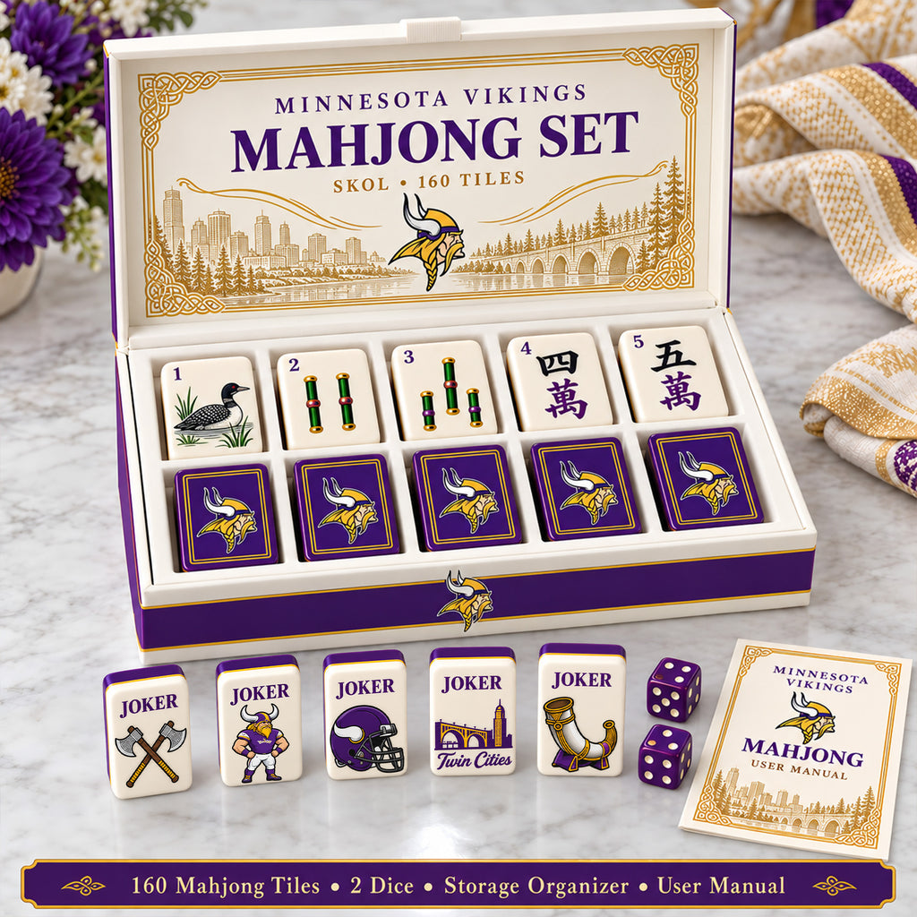 Premium MNV Mahjong Tiles Set TTMH