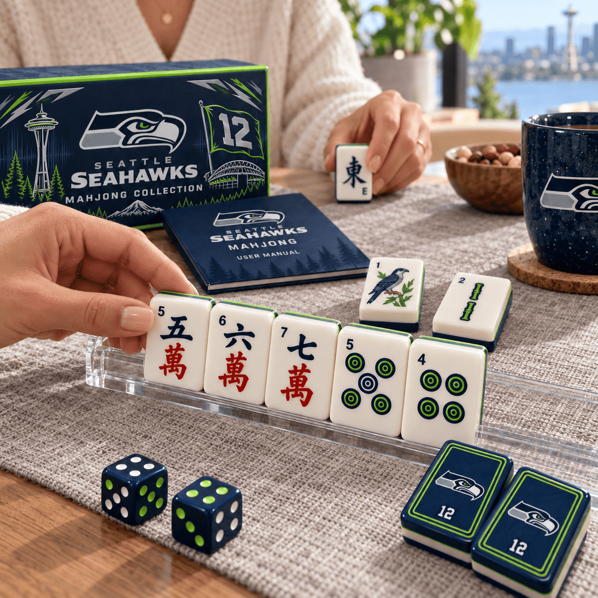 Premium STSH Mahjong Tiles Set PVNA