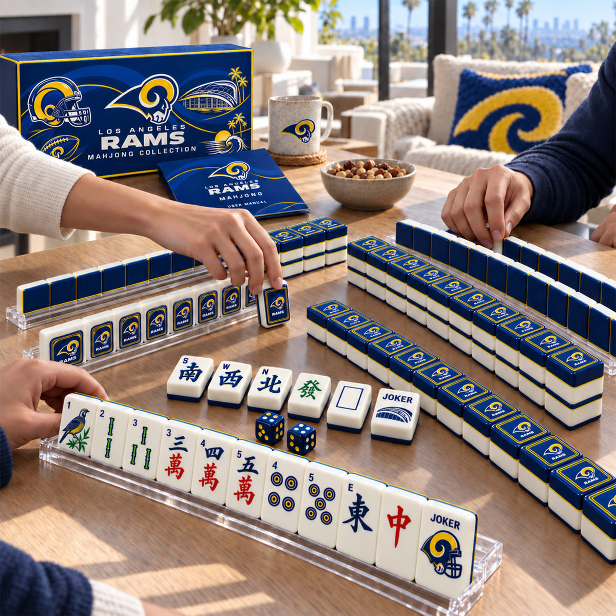 Premium LARS Mahjong Tiles Set PVNA