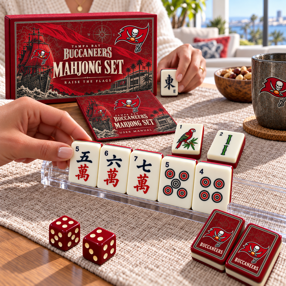 Premium TBB Mahjong Tiles Set PVNA