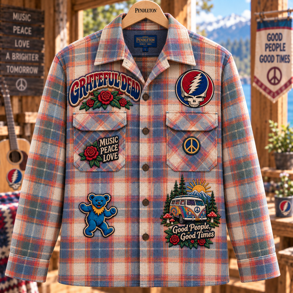 Premium GRFD Pendleton Board Shirt Collection TTNL
