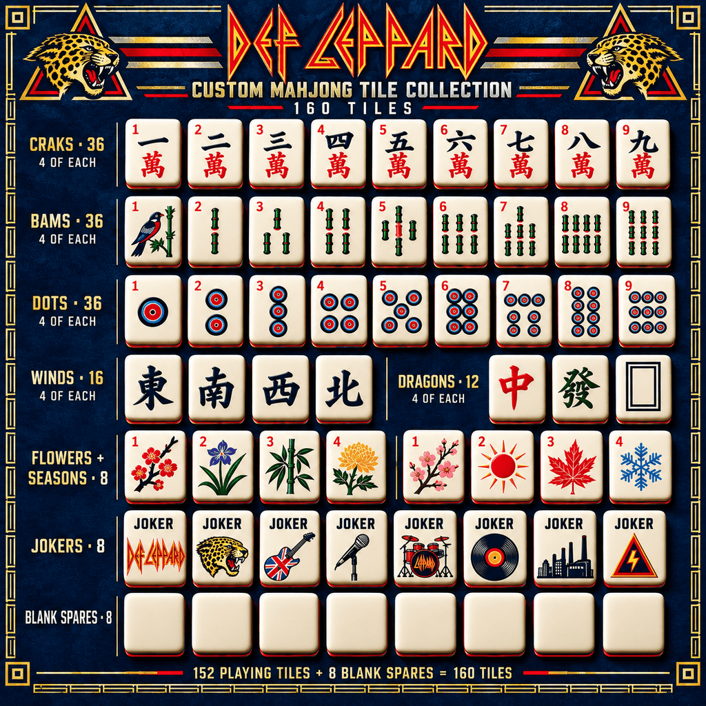 DLPR Premium Mahjong Set – Game Night Edition PNPA
