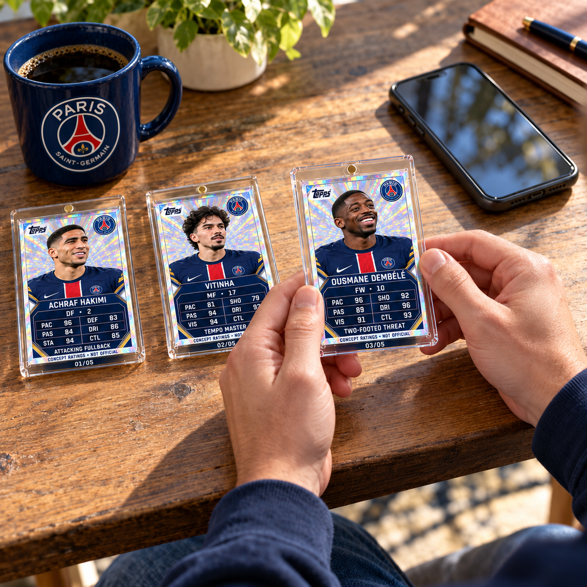 PSG Premium Card Collector’s Box Set NHVH