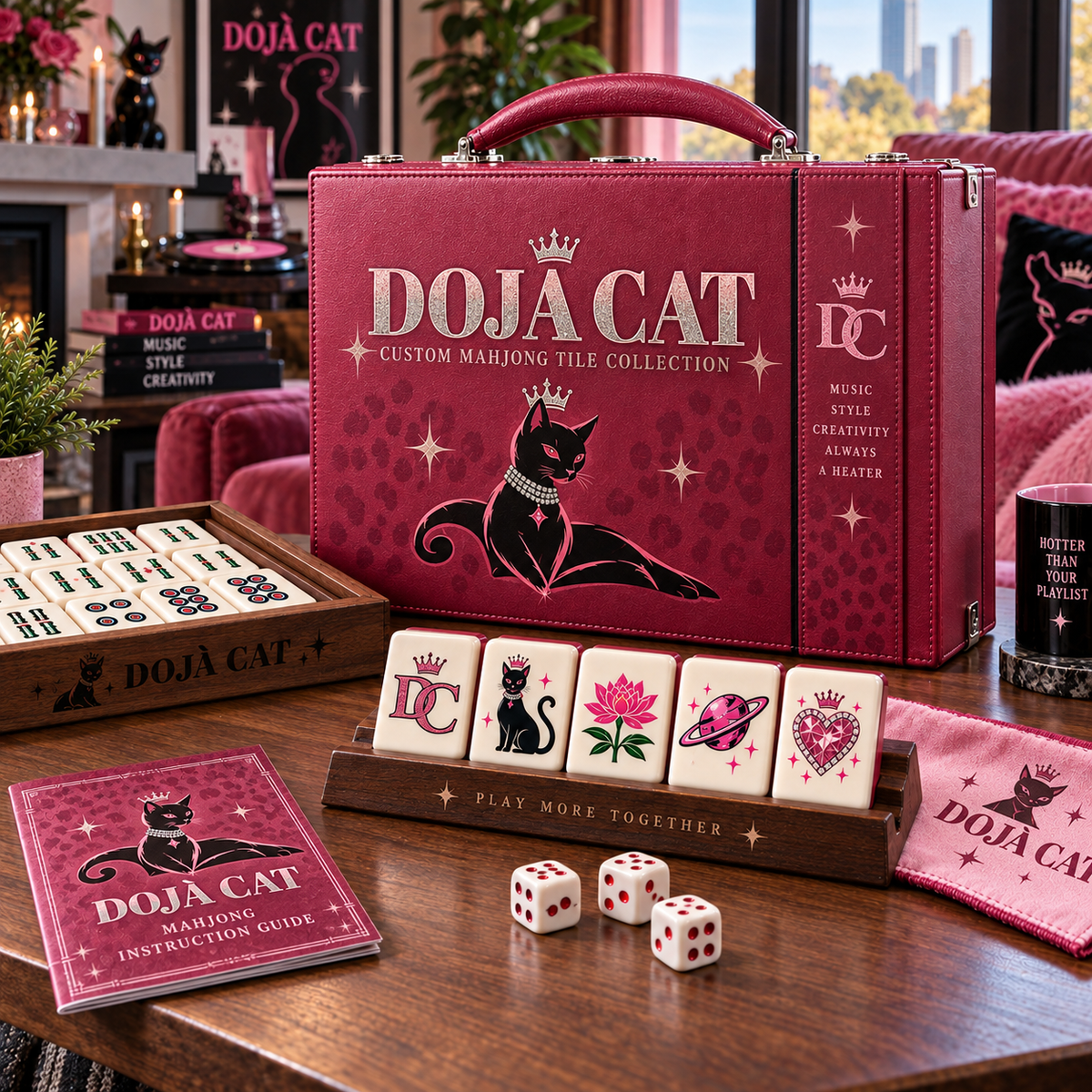 DJC Premium Mahjong Set – Game Night Edition PNPA