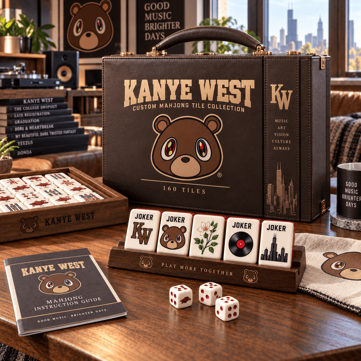 KNW Premium Mahjong Set – Game Night Edition PNPA