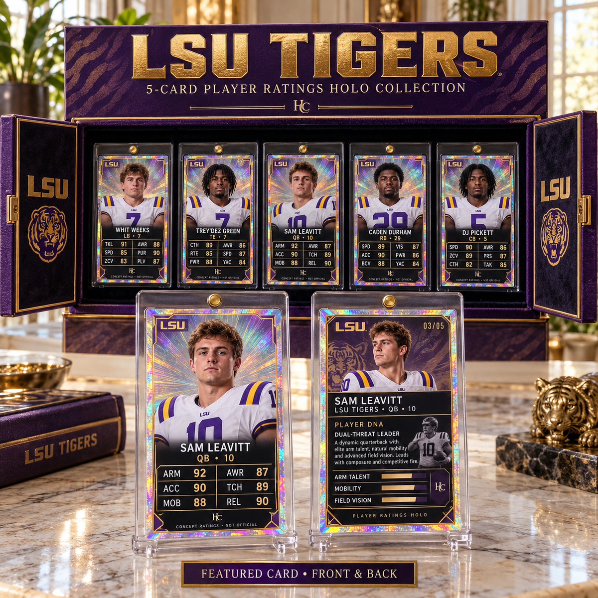 LSUT Premium Card Collector’s Box Set NHVH