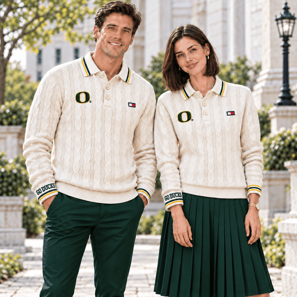 ORD Premium Cable-Knit Polo TTTT
