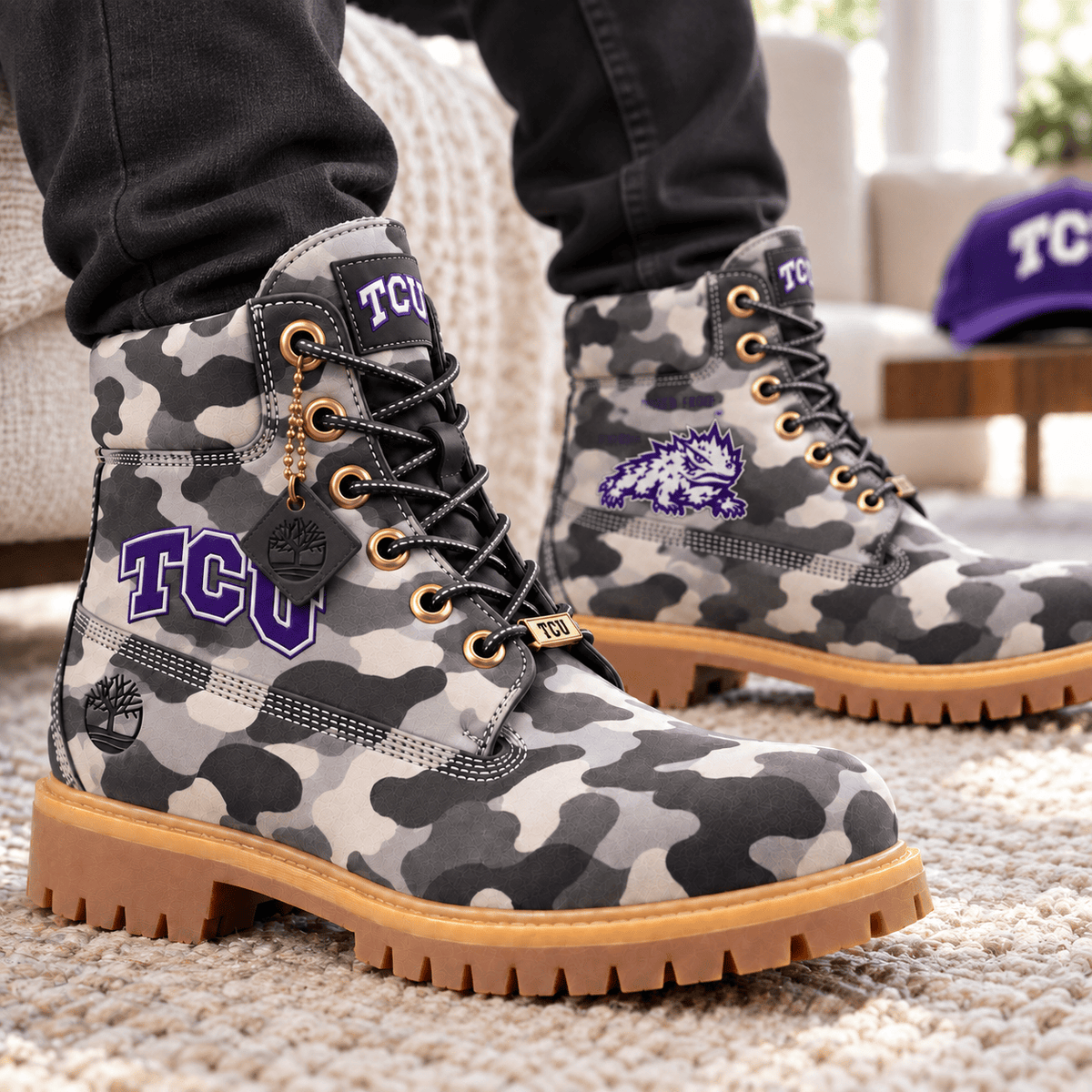 PREMIUM TCU HERITAGE CAMO BOOTS PTKL