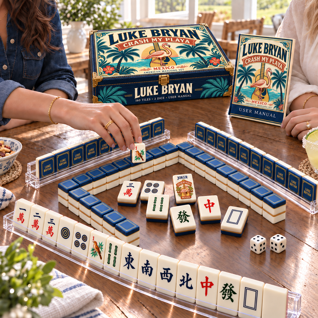 Premium LBR Mahjong Tiles Set TTMH
