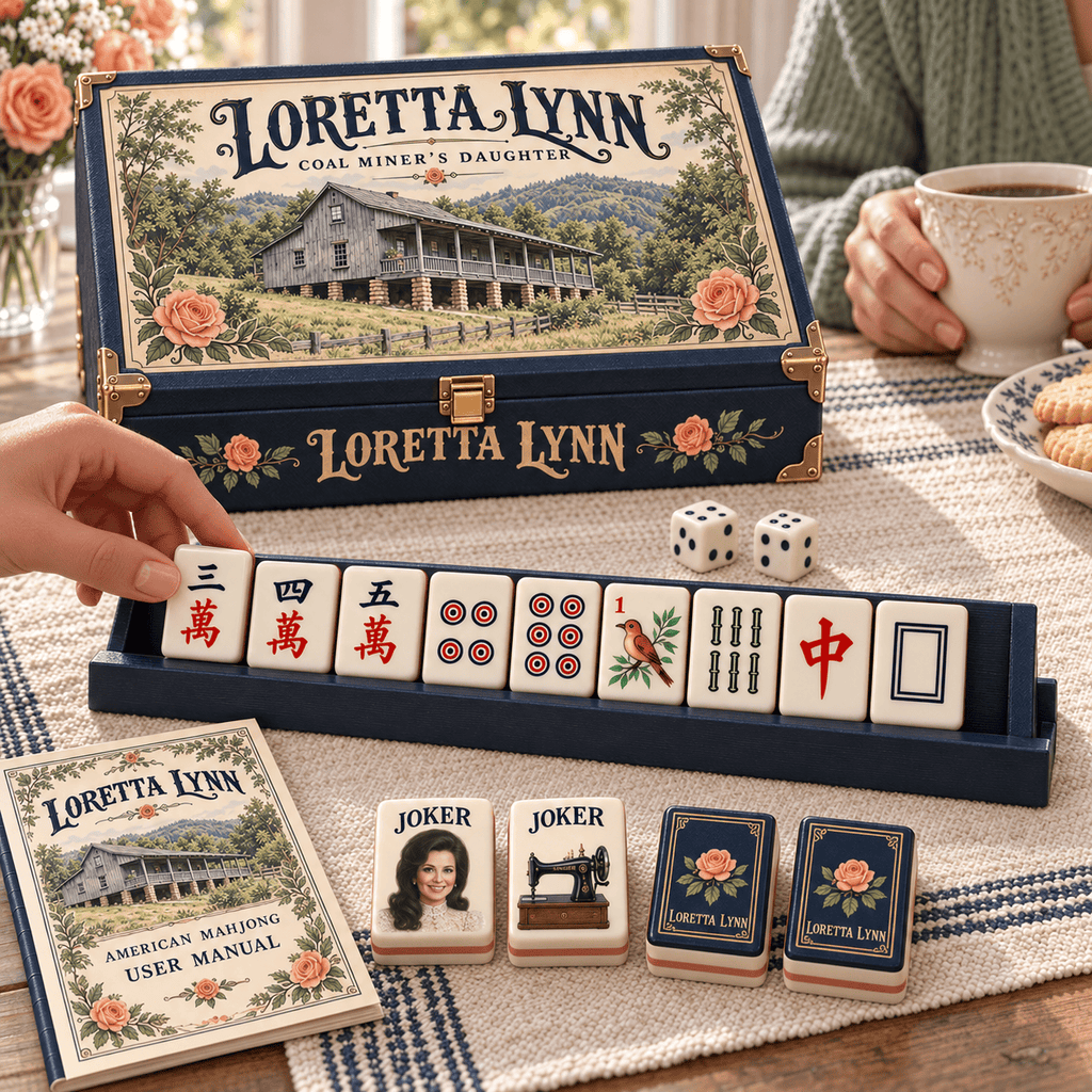 Premium LTL Mahjong Tiles Set TTMH