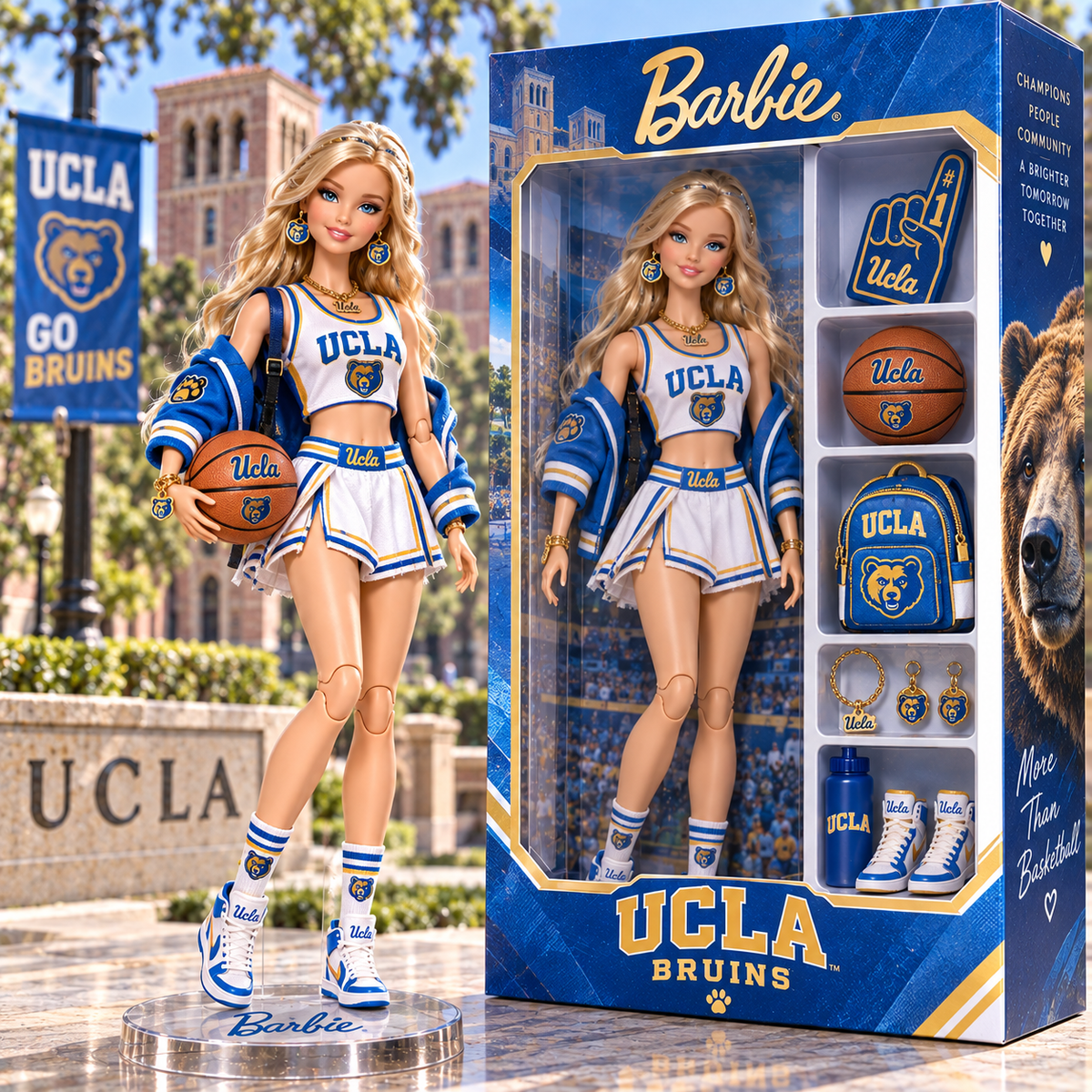 UCLA Premium Commemorative Figure VTH