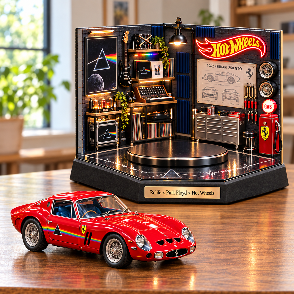 PKFL Collectible Car Garage Diorama PNPA