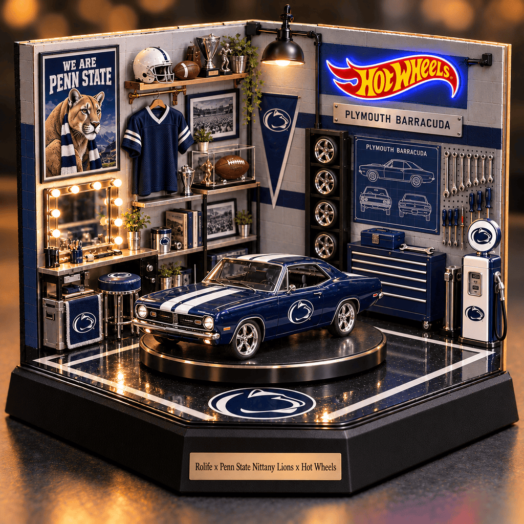 PSNL Collectible Car Garage Diorama PNPA