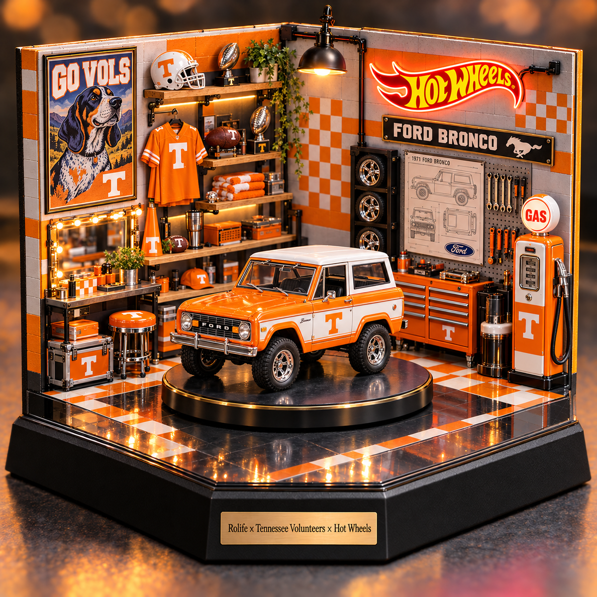 TVF Collectible Car Garage Diorama PNPA