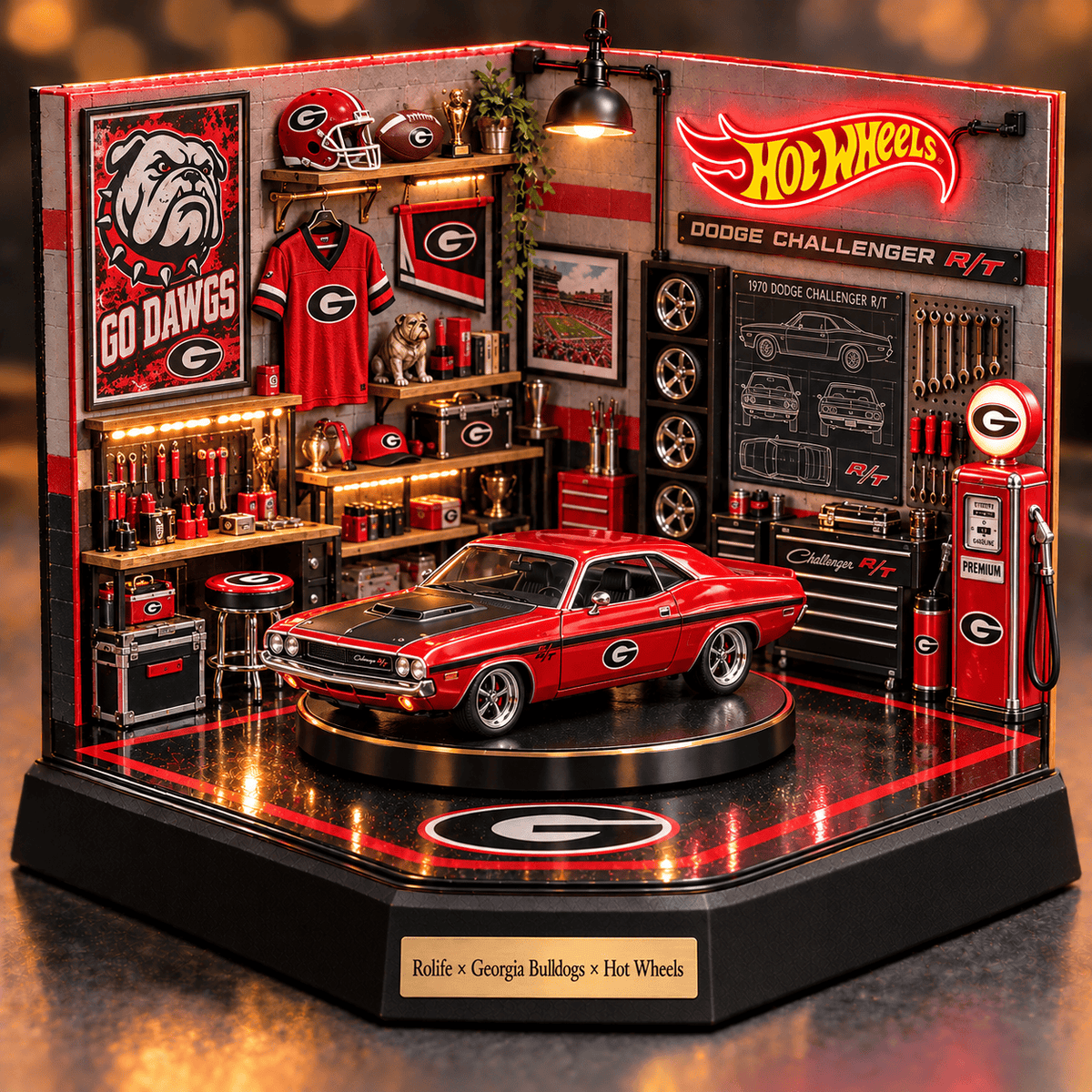 GGBD Collectible Car Garage Diorama PNPA