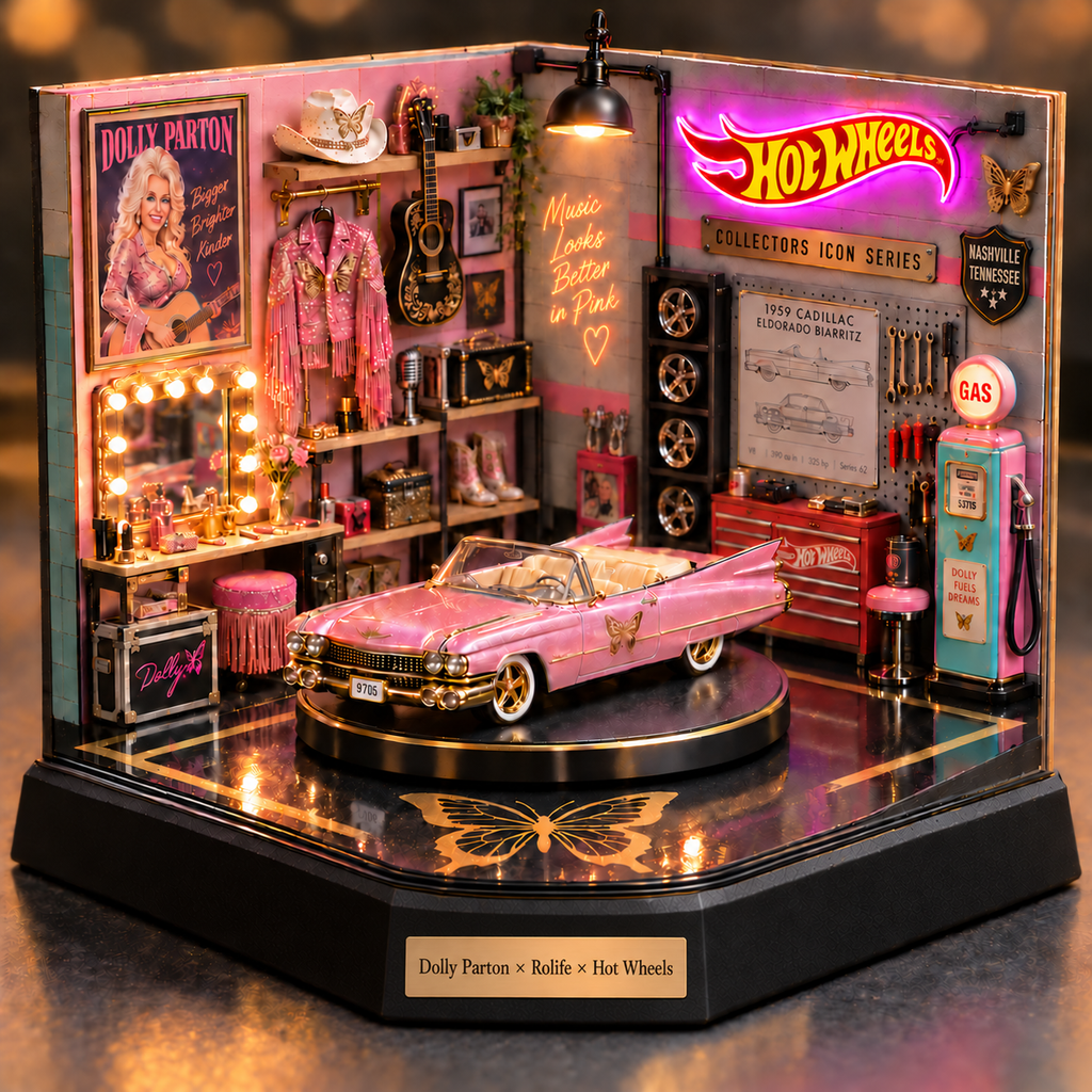 DLPT Collectible Car Garage Diorama PNPA