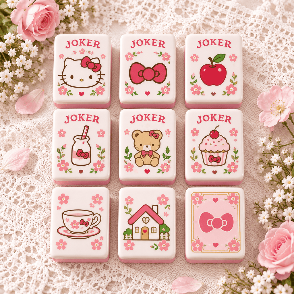Premium HLKT Mahjong Tiles Set TNSM