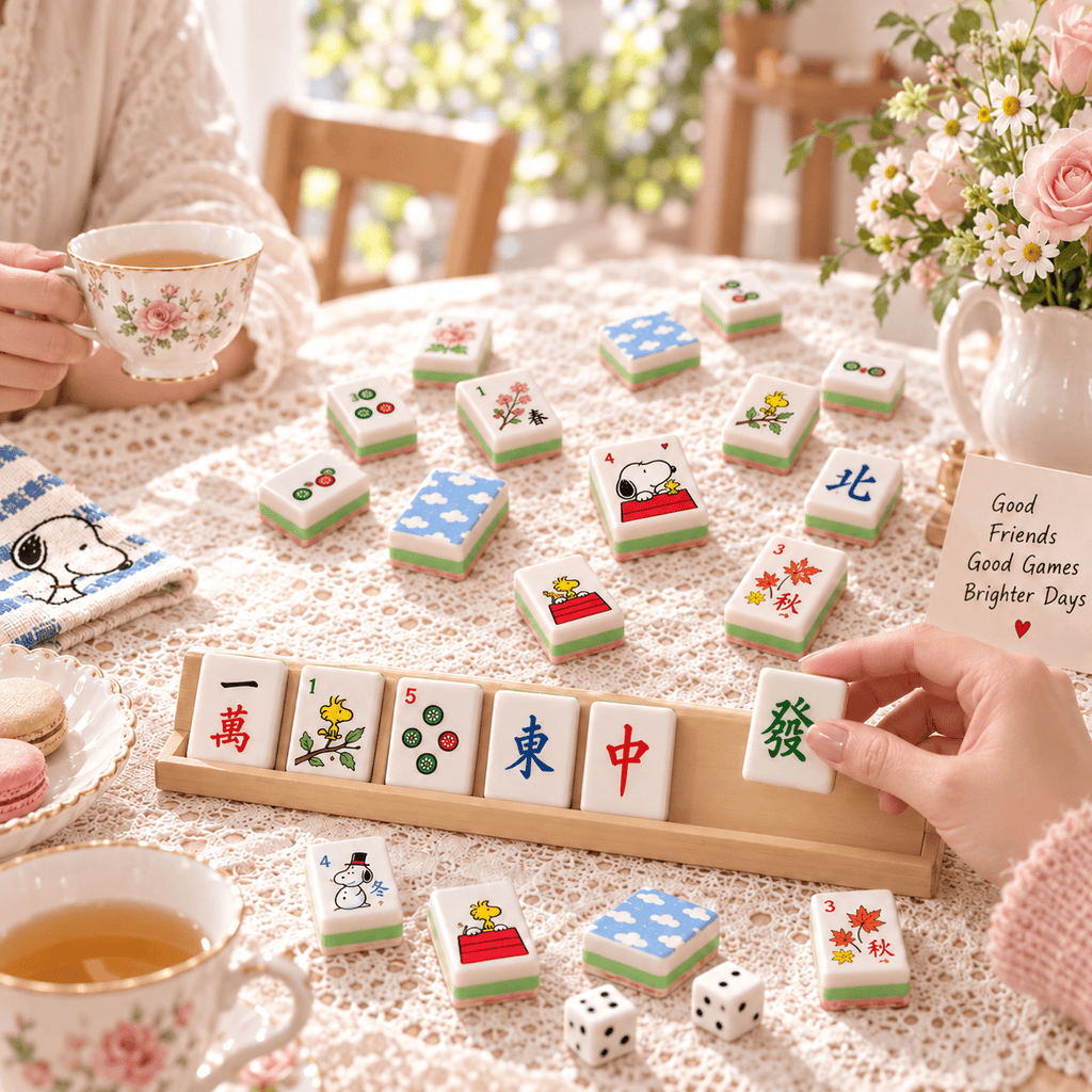Premium SNPY Mahjong Tiles Set TNSM