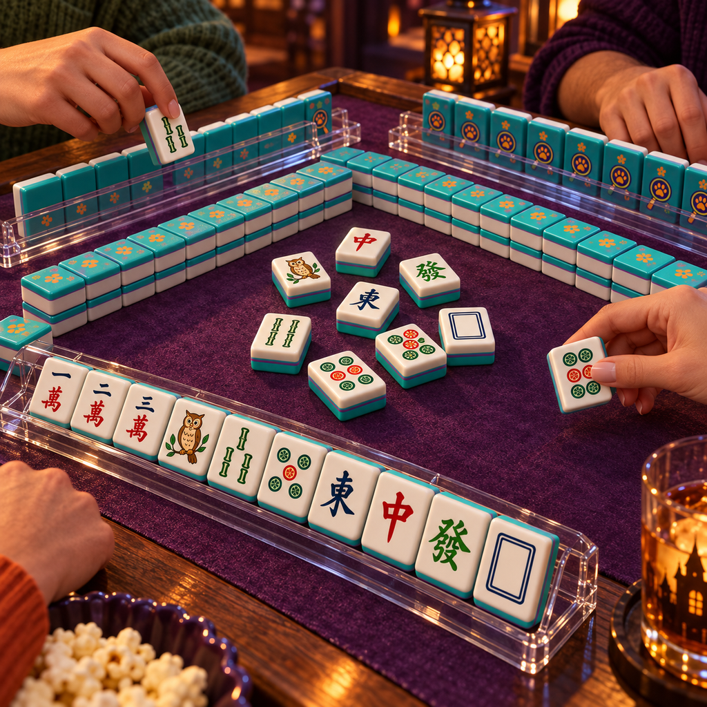 Premium SCBD Mahjong Tiles Set TNSM