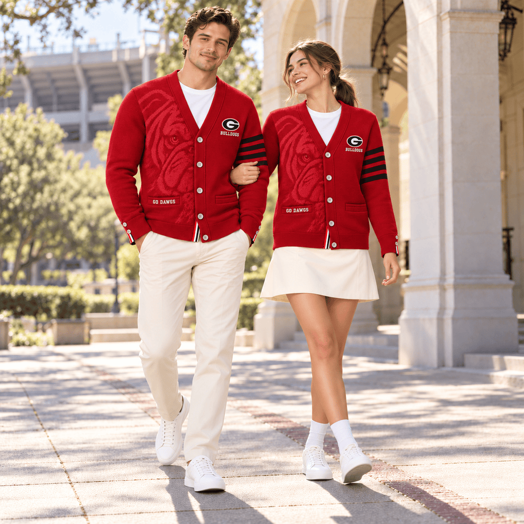 GGBD Classic 4-Bar V-Neck Cardigan TTTT