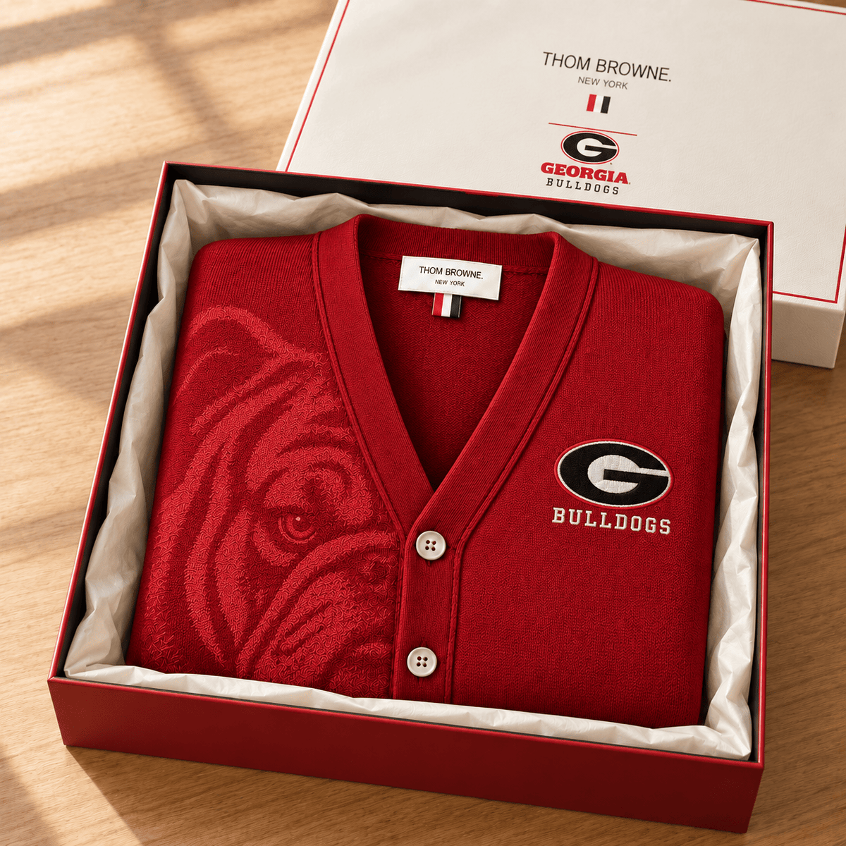 GGBD Classic 4-Bar V-Neck Cardigan TTTT