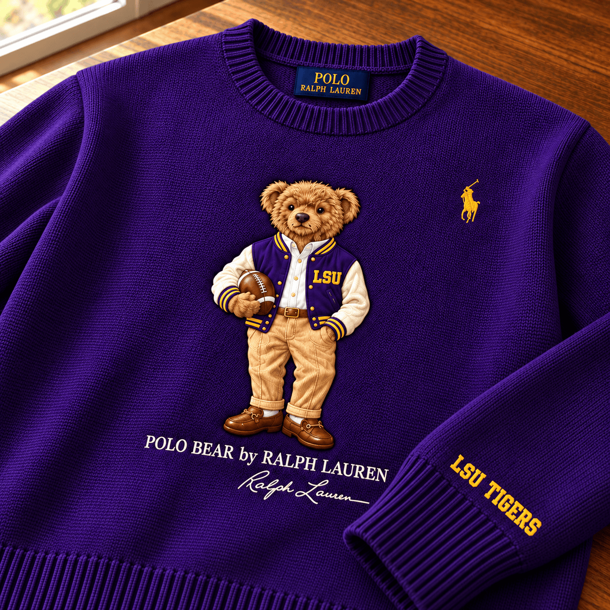 LSUT Premium Crewneck Swerater NHVH