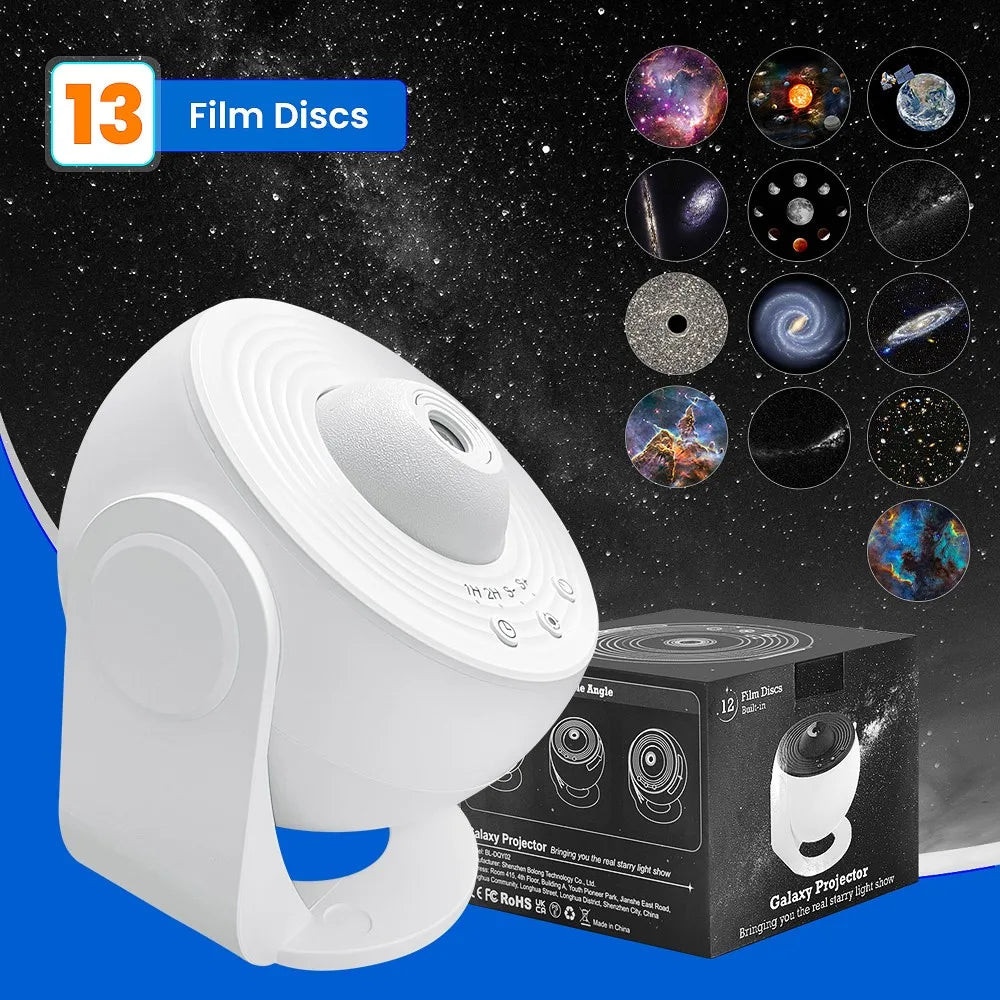 13 in 1 Star Projector, Planetarium Galaxy Projector for Bedroom, Aurora Projector, Night Light Projector for Kids Adults