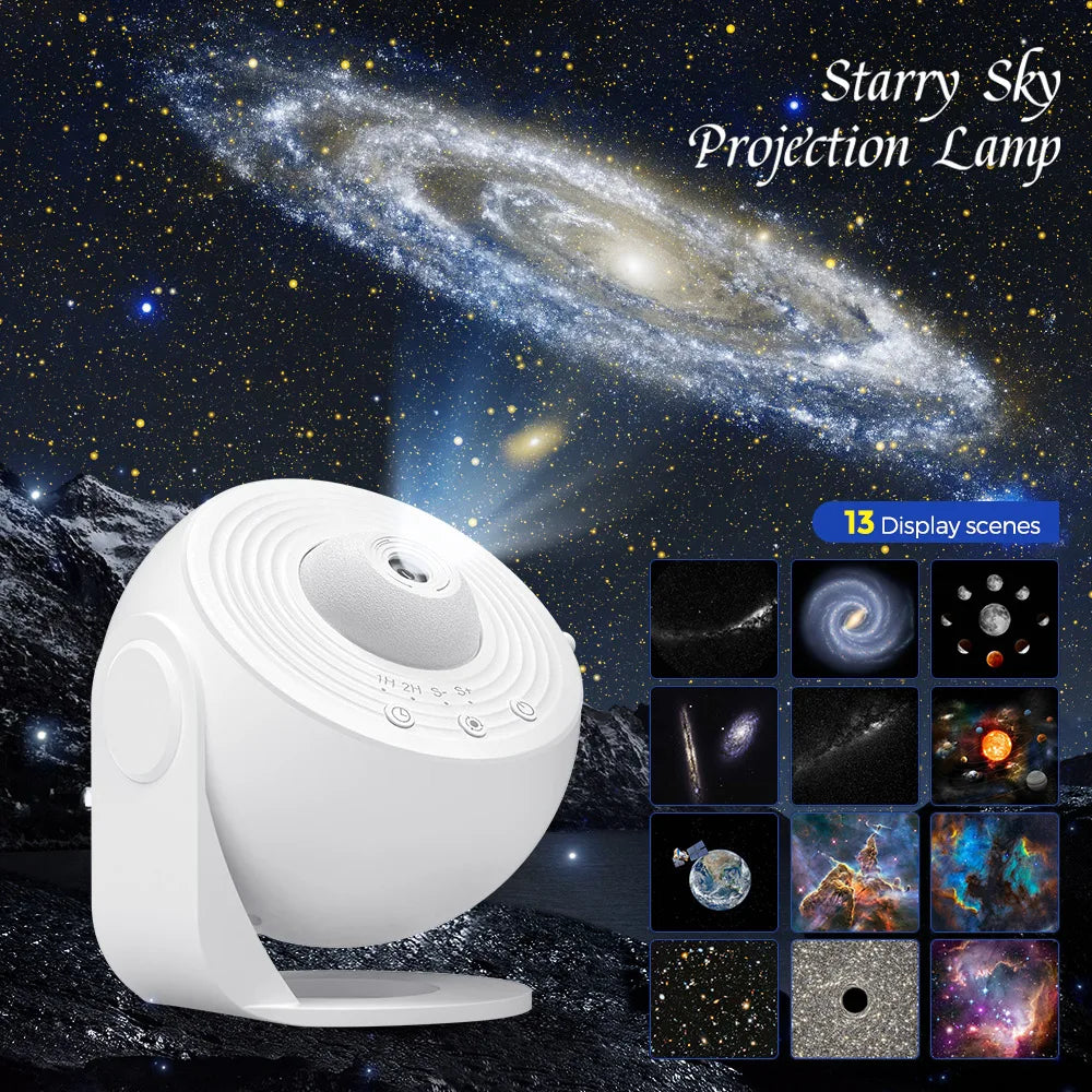 13 in 1 Star Projector, Planetarium Galaxy Projector for Bedroom, Aurora Projector, Night Light Projector for Kids Adults